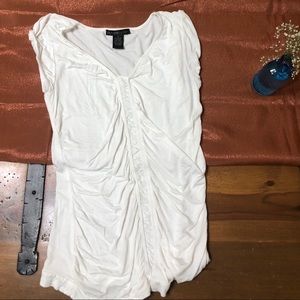 White work tank top